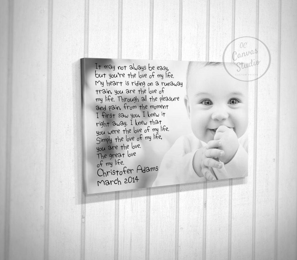 Nursery wall decor boy, nursery canvas print, nursery decor for boy